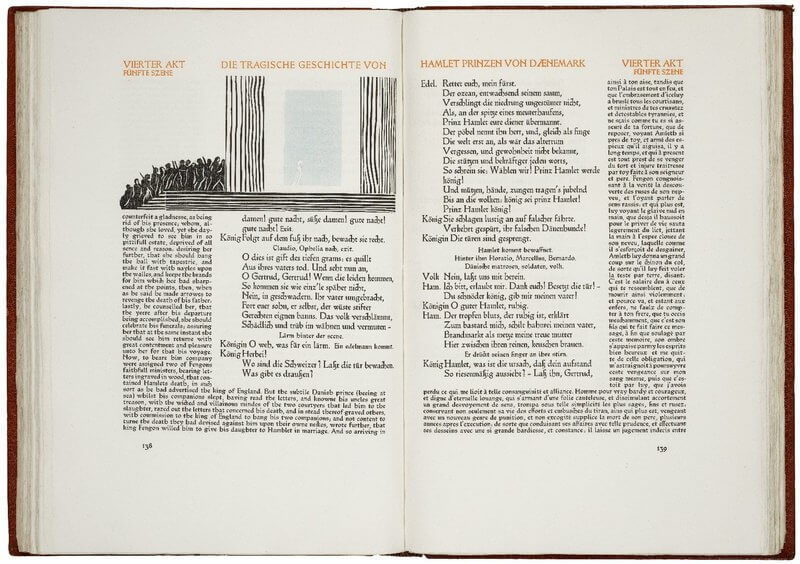 Cranach Press Hamlet (pp 138-139)