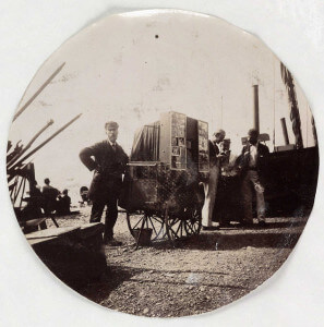 beach photographer ca. 1890 (National Media Museum, via flickr commons)